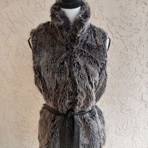 Faux Fur Winter Vest.